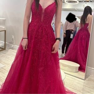 Ellie Wilde Prom Dress EW 34036 Pink Size 0